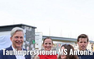 Taufimpressionen MS Antonia 15.06.2021