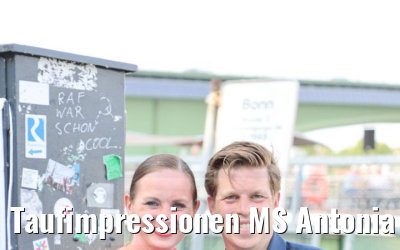 Taufimpressionen MS Antonia 15.06.2021