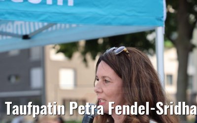 Taufpatin Petra Fendel-Sridharan Taufe MS Antonia 15.06.2021