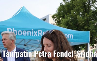 Taufpatin Petra Fendel-Sridharan Taufe MS Antonia 15.06.2021