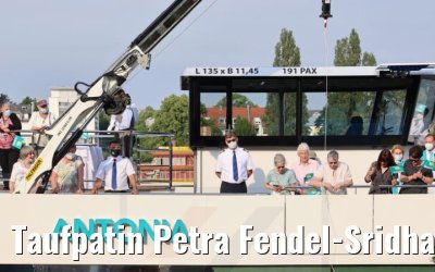 Taufpatin Petra Fendel-Sridharan Taufe MS Antonia 15.06.2021