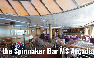 the Spinnaker Bar MS Arcadia