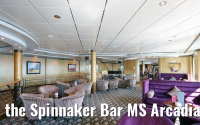 the Spinnaker Bar MS Arcadia