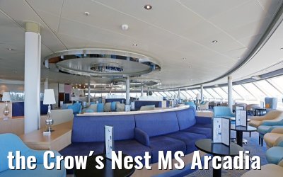 the Crow´s Nest MS Arcadia