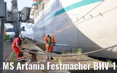 MS Artania Festmacher BHV 17.07.2021