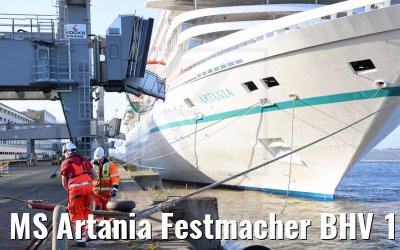 MS Artania Festmacher BHV 17.07.2021