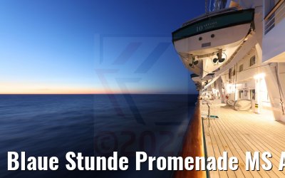 Blaue Stunde Promenade MS Artania 18.07.2021