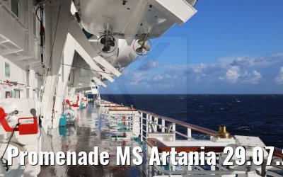 Promenade MS Artania 29.07.2021 morgens