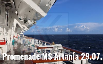 Promenade MS Artania 29.07.2021 morgens