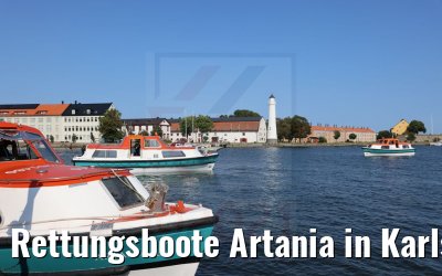 Rettungsboote Artania in Karlskrona 22.07.2021