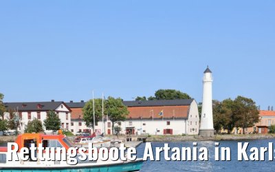 Rettungsboote Artania in Karlskrona 22.07.2021