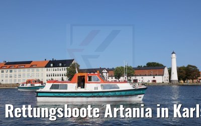 Rettungsboote Artania in Karlskrona 22.07.2021