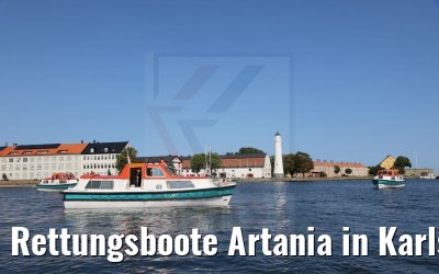 Rettungsboote Artania in Karlskrona 22.07.2021