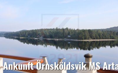 Ankunft Örnsköldsvik MS Artania 25.07.2021