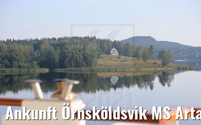 Ankunft Örnsköldsvik MS Artania 25.07.2021