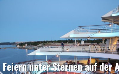 Feiern unter Sternen auf der Artania 23.07.2021