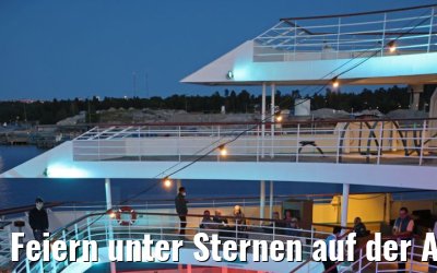Feiern unter Sternen auf der Artania 23.07.2021