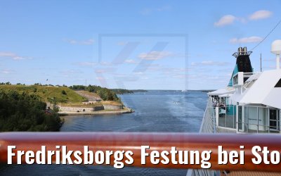 Fredriksborgs Festung bei Stockholm MS Artania 23.07.2021