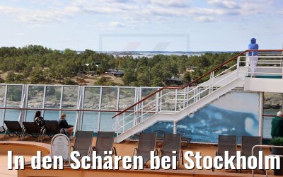 In den Schären bei Stockholm MS Artania 23.07.2021