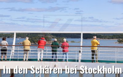 In den Schären bei Stockholm MS Artania 23.07.2021