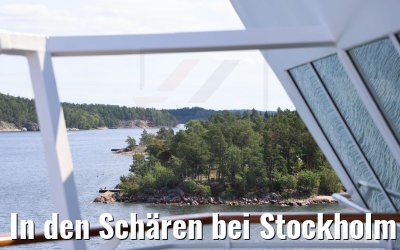 In den Schären bei Stockholm MS Artania 23.07.2021