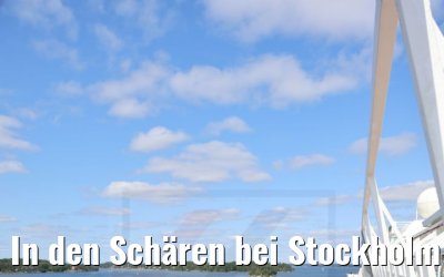In den Schären bei Stockholm MS Artania 23.07.2021