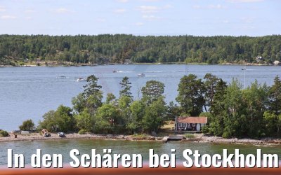 In den Schären bei Stockholm MS Artania 23.07.2021