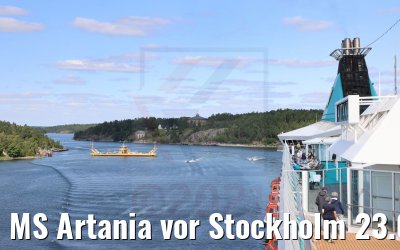 MS Artania vor Stockholm 23.07.2021