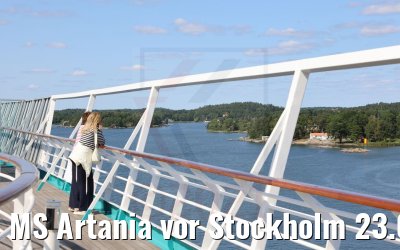 MS Artania vor Stockholm 23.07.2021