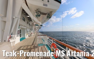 Teak-Promenade MS Artania 23.07.2021
