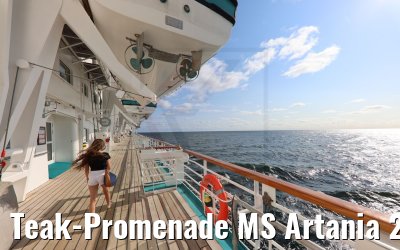 Teak-Promenade MS Artania 23.07.2021