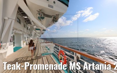 Teak-Promenade MS Artania 23.07.2021