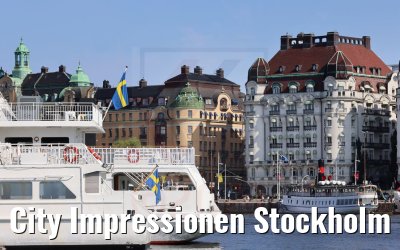 City Impressionen Stockholm boat tour 24.07.2021