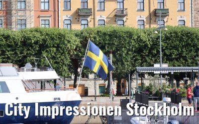 City Impressionen Stockholm boat tour 24.07.2021