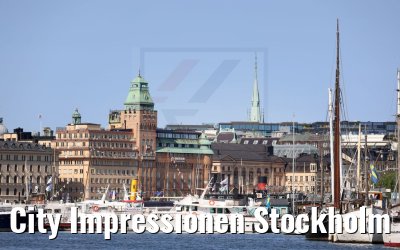 City Impressionen Stockholm boat tour 24.07.2021