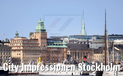 City Impressionen Stockholm boat tour 24.07.2021