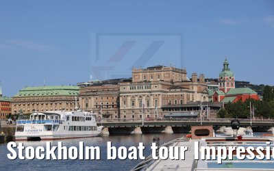 Stockholm boat tour Impressionen 24.07.2021