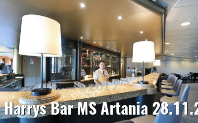 Harrys Bar MS Artania 28.11.2017