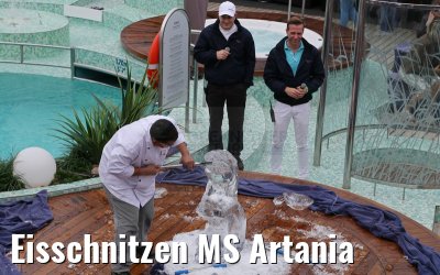 Eisschnitzen MS Artania