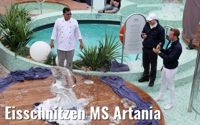 Eisschnitzen MS Artania
