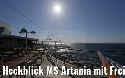 Heckblick MS Artania mit Freidecks