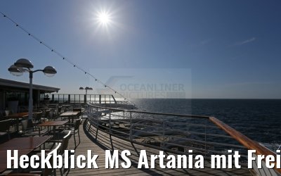 Heckblick MS Artania mit Freidecks