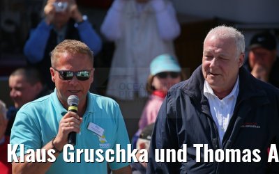 Klaus Gruschka und Thomas Appenzeller MS Artania