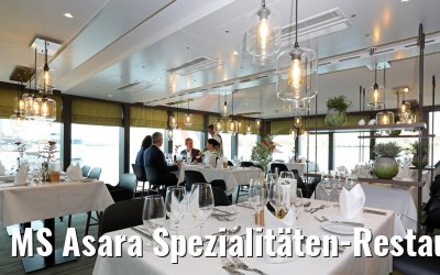 MS Asara Spezialitäten-Restaurant Dinner