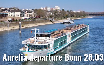 Aurelia departure Bonn 28.03.2025