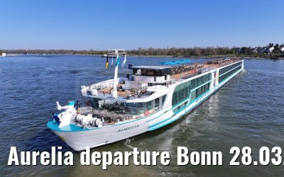 Aurelia departure Bonn 28.03.2025