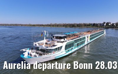 Aurelia departure Bonn 28.03.2025