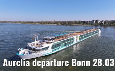Aurelia departure Bonn 28.03.2025