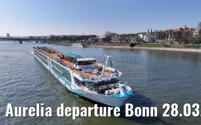 Aurelia departure Bonn 28.03.2025