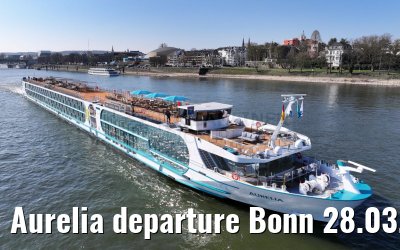 Aurelia departure Bonn 28.03.2025